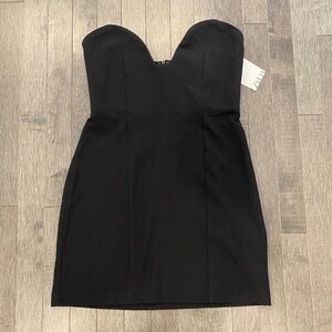 NWT Zara LBD Little Black Dress Strapless